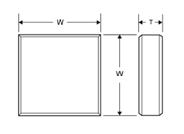 square sapphire window